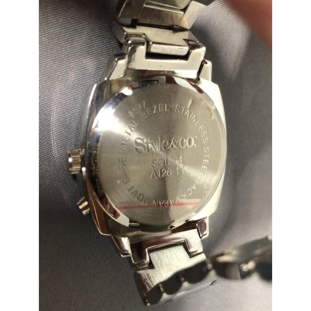 Style & Co Ladies Rhinestone Watch - Picture 7 of 7
